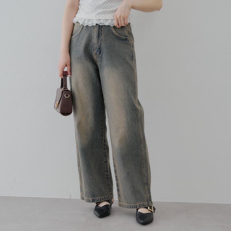 【2サイズ展開】バギーデニム | RMAF　NICE CLAUP / OLIVE des OLIVE | 詳細画像11 