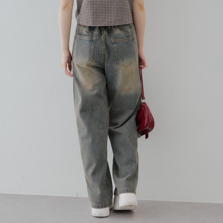 【2サイズ展開】バギーデニム | RMAF　NICE CLAUP / OLIVE des OLIVE | 詳細画像5 