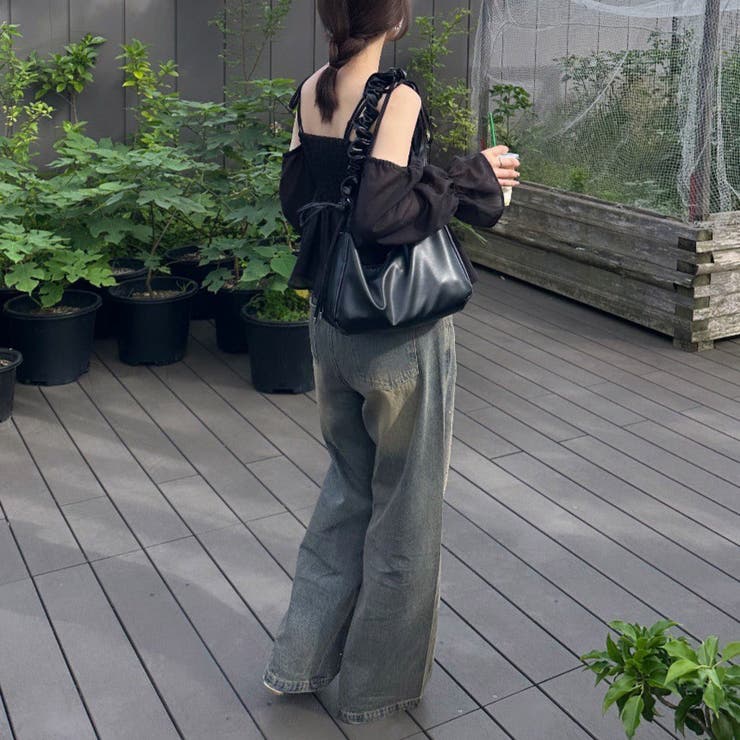 2サイズ展開】キラキラバギーデニム[品番：OLOW0016463]｜RMAF NICE