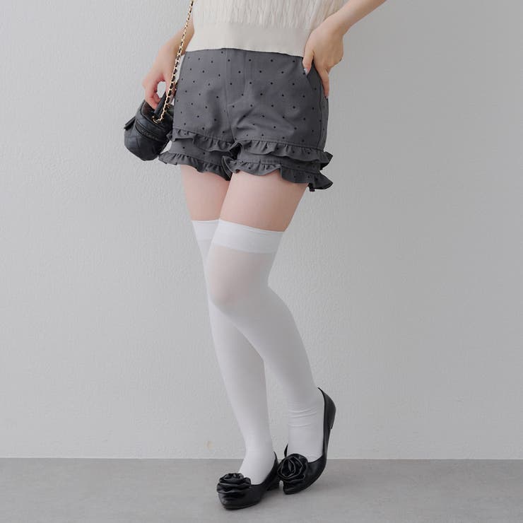 2段フリルショートパンツ | RMAF　NICE CLAUP / OLIVE des OLIVE | 詳細画像12 