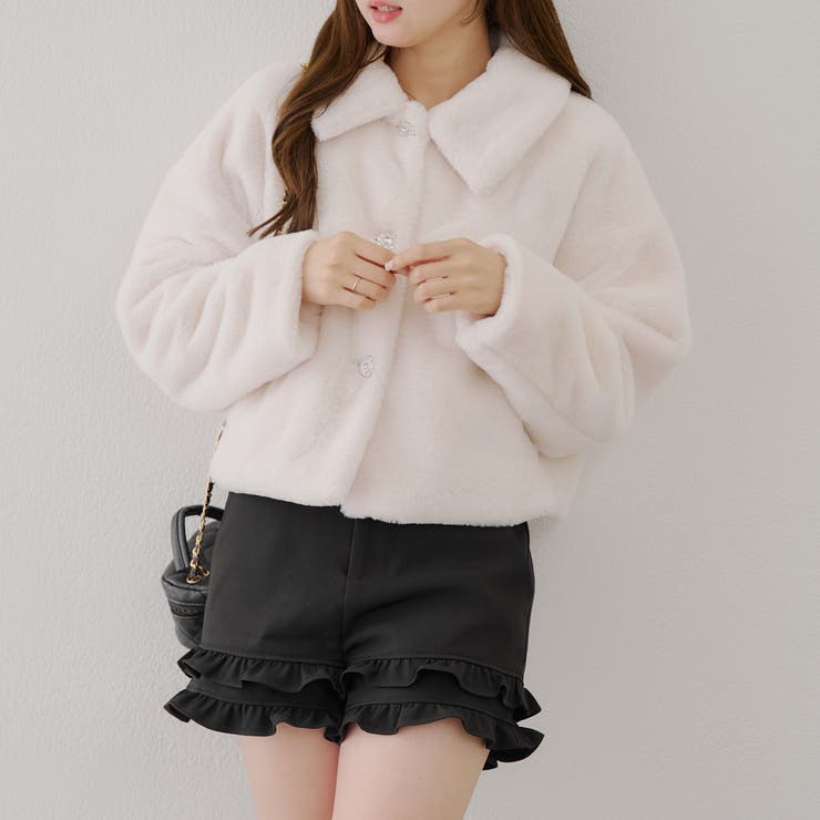 専用です　美品　rosymonster ドットフリルショートパンツ フリルショートパンツ[tu1102] | レディースファッション通販の
