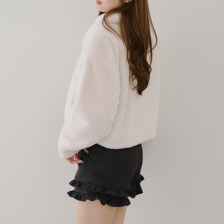 2段フリルショートパンツ | RMAF　NICE CLAUP / OLIVE des OLIVE | 詳細画像25 