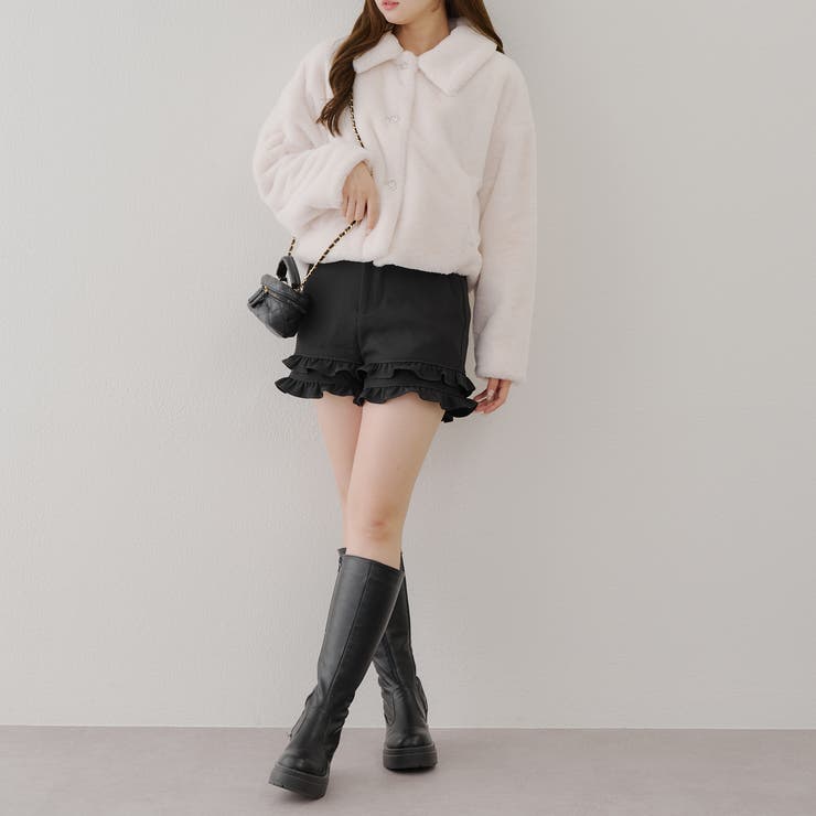 2段フリルショートパンツ | RMAF　NICE CLAUP / OLIVE des OLIVE | 詳細画像27 