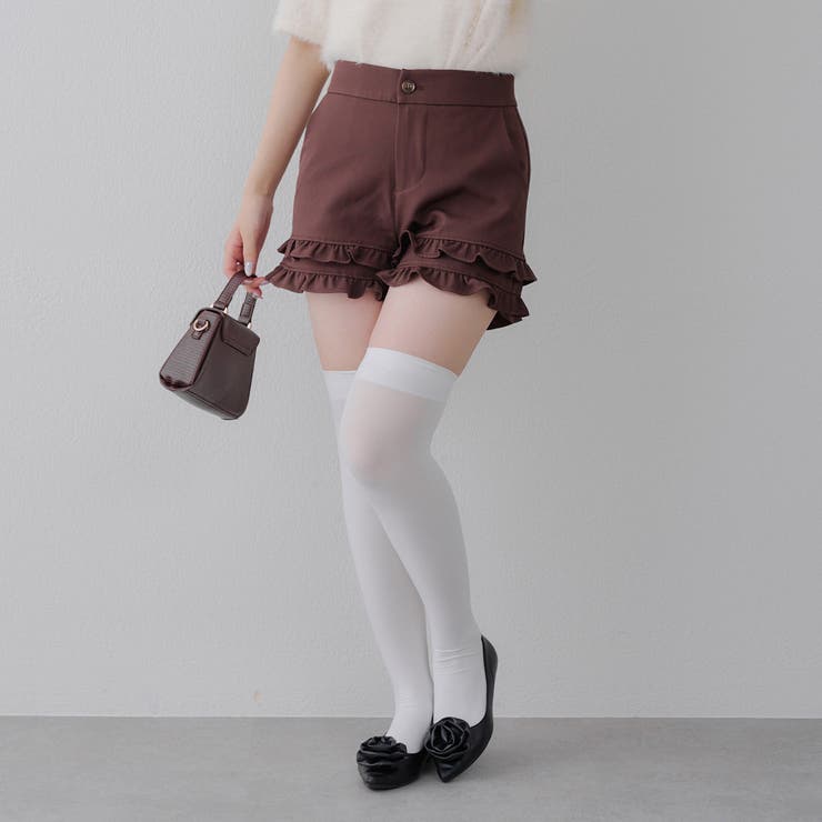 2段フリルショートパンツ[品番：OLOW0016464]｜RMAF NICE CLAUP