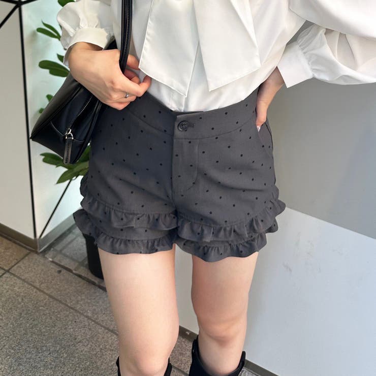 2段フリルショートパンツ[品番：OLOW0016464]｜RMAF NICE CLAUP
