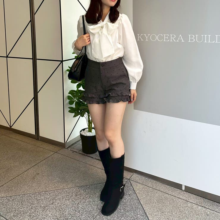 2段フリルショートパンツ[品番：OLOW0016464]｜RMAF NICE CLAUP