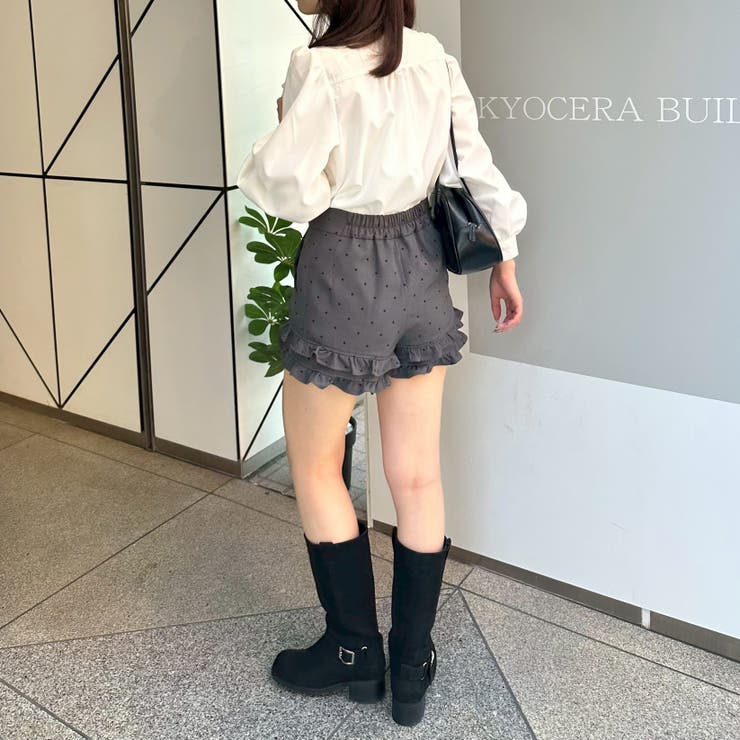 2段フリルショートパンツ[品番：OLOW0016464]｜RMAF NICE CLAUP