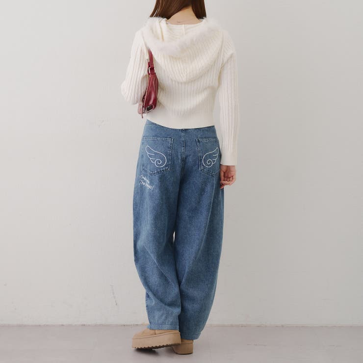 【ウィッシュコア】カーブバギーデニム | RMAF　NICE CLAUP / OLIVE des OLIVE | 詳細画像10 