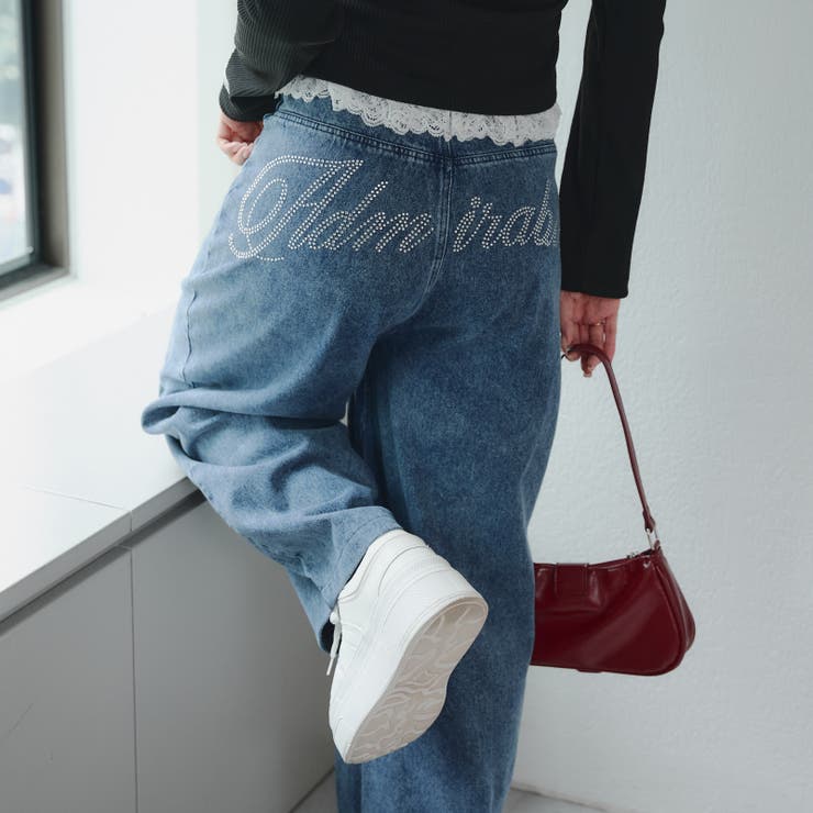 ブルー系 | 【ウィッシュコア】カーブバギーデニム | RMAF　NICE CLAUP / OLIVE des OLIVE
