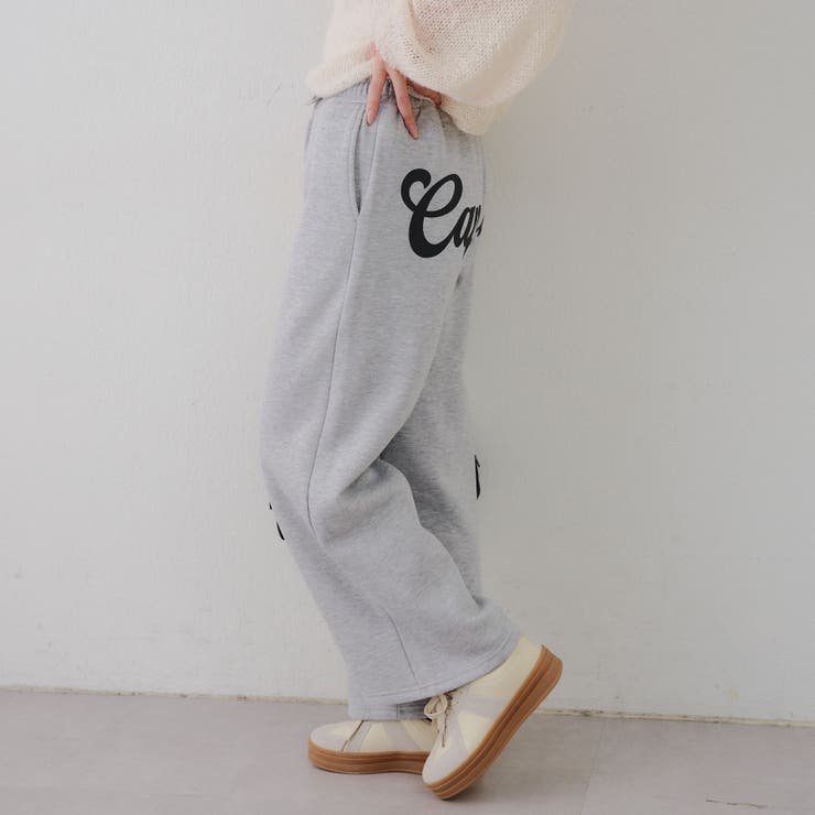 【セットアップ対応】バックプリント入りキラキラスウェットパンツ | RMAF　NICE CLAUP / OLIVE des OLIVE | 詳細画像12 