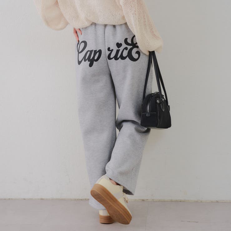 【セットアップ対応】バックプリント入りキラキラスウェットパンツ | RMAF　NICE CLAUP / OLIVE des OLIVE | 詳細画像13 