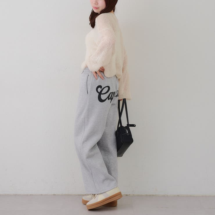 【セットアップ対応】バックプリント入りキラキラスウェットパンツ | RMAF　NICE CLAUP / OLIVE des OLIVE | 詳細画像18 