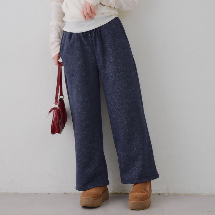 【セットアップ対応】バックプリント入りキラキラスウェットパンツ | RMAF　NICE CLAUP / OLIVE des OLIVE | 詳細画像21 