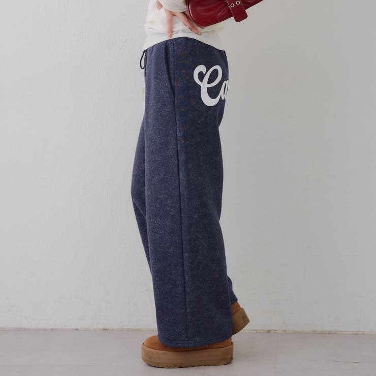 【セットアップ対応】バックプリント入りキラキラスウェットパンツ | RMAF　NICE CLAUP / OLIVE des OLIVE | 詳細画像23 