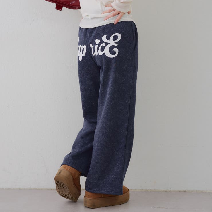 【セットアップ対応】バックプリント入りキラキラスウェットパンツ | RMAF　NICE CLAUP / OLIVE des OLIVE | 詳細画像26 