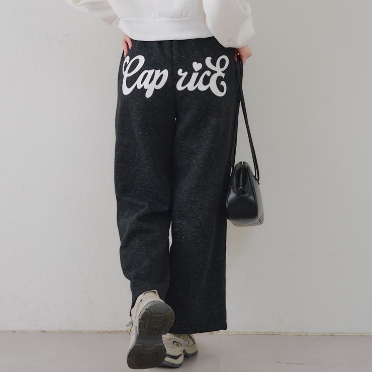 【セットアップ対応】バックプリント入りキラキラスウェットパンツ | RMAF　NICE CLAUP / OLIVE des OLIVE | 詳細画像4 