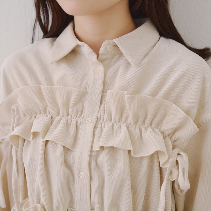 【韓国ガーリー】胸リボンチェックシャツ | RMAF　NICE CLAUP / OLIVE des OLIVE | 詳細画像30 