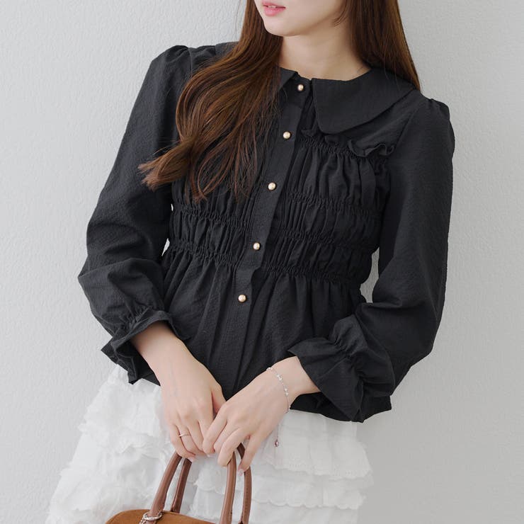 フランシュリッペ マーガレット ワンピース 羊 グリーン つけ襟 七分袖 M フランシュリッペ マーガレット ワンピース 羊 グリーン つけ襟