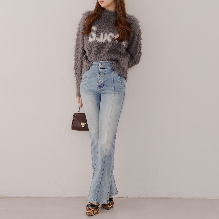 プードルシャギーロゴプルオーバー | RMAF　NICE CLAUP / OLIVE des OLIVE | 詳細画像29 