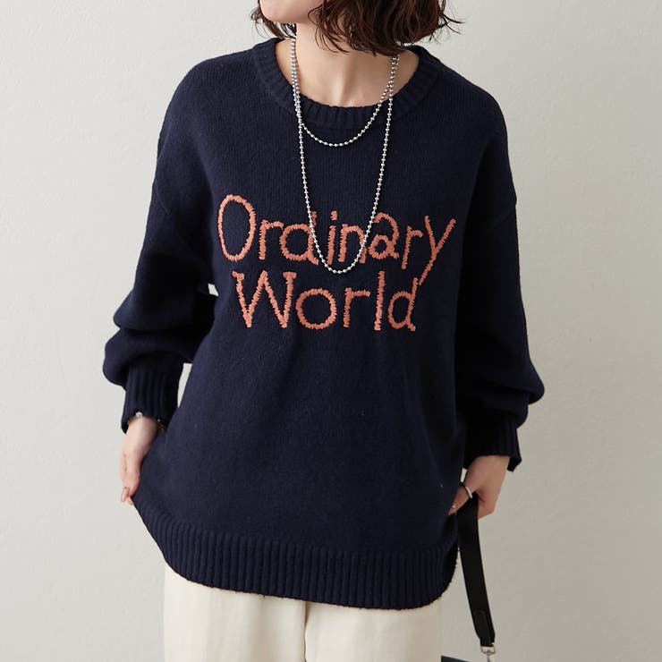 【NAO】刺繍ロゴニットプルオーバー | RMAF　NICE CLAUP / OLIVE des OLIVE | 詳細画像19 