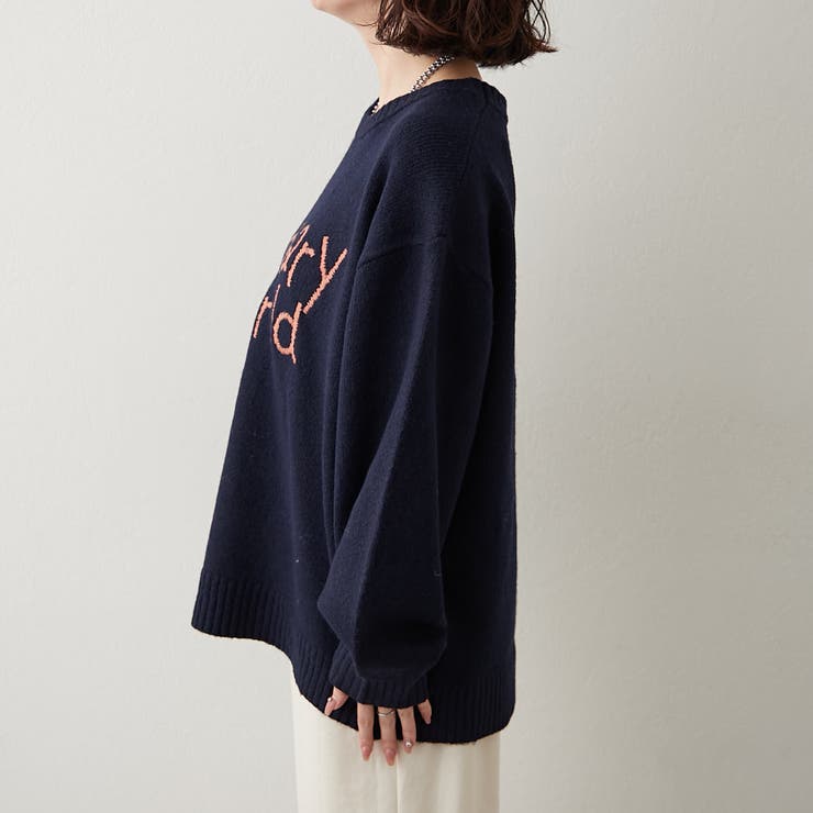 【NAO】刺繍ロゴニットプルオーバー | RMAF　NICE CLAUP / OLIVE des OLIVE | 詳細画像27 