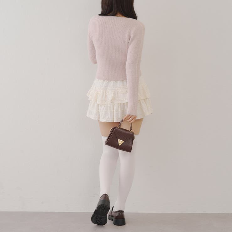 ラメフェザーダブルジップ[品番：OLOW0016547]｜RMAF NICE CLAUP