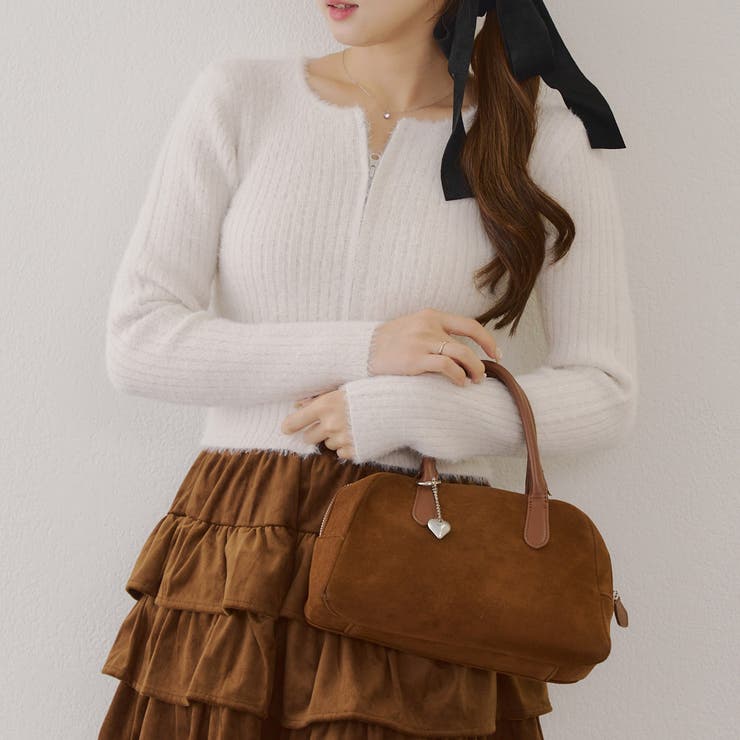 ラメフェザーダブルジップ[品番：OLOW0016547]｜RMAF NICE CLAUP