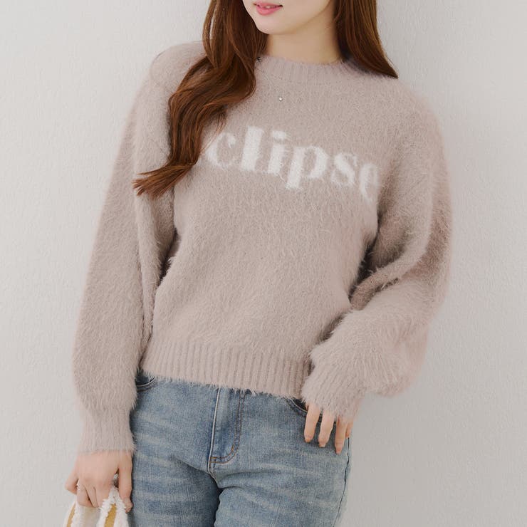 ラメフェザーロゴプルオーバー | RMAF　NICE CLAUP / OLIVE des OLIVE | 詳細画像1 