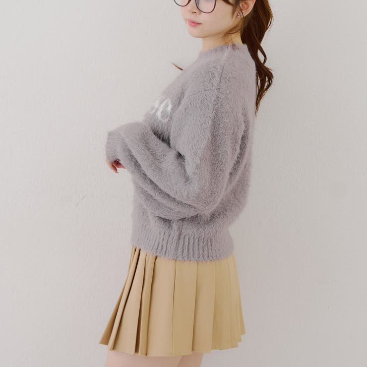 ラメフェザーロゴプルオーバー | RMAF　NICE CLAUP / OLIVE des OLIVE | 詳細画像23 