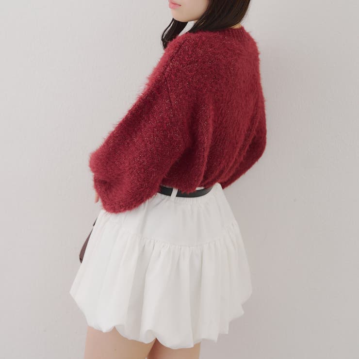 ラメフェザーロゴプルオーバー | RMAF　NICE CLAUP / OLIVE des OLIVE | 詳細画像5 