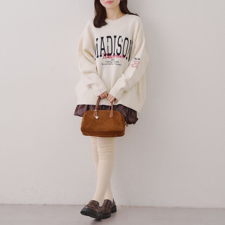 モチーフカレッジもちもちニット | RMAF　NICE CLAUP / OLIVE des OLIVE | 詳細画像7 