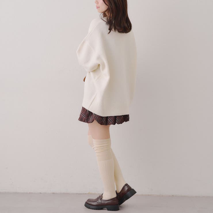 モチーフカレッジもちもちニット | RMAF　NICE CLAUP / OLIVE des OLIVE | 詳細画像8 