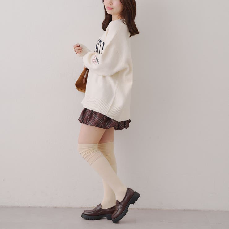 モチーフカレッジもちもちニット | RMAF　NICE CLAUP / OLIVE des OLIVE | 詳細画像9 