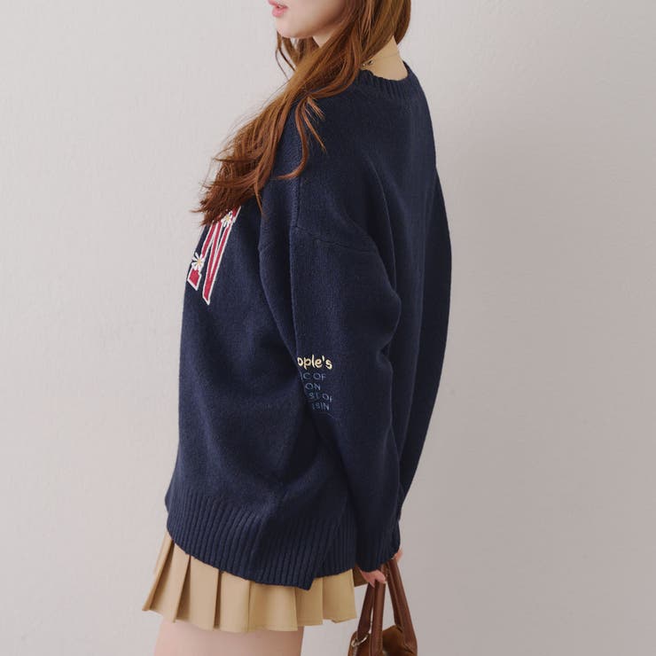 モチーフカレッジもちもちニット | RMAF　NICE CLAUP / OLIVE des OLIVE | 詳細画像23 