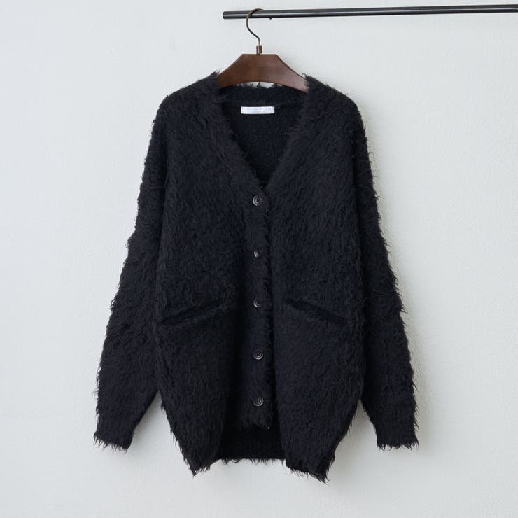 プードルシャギーカーディガン[品番：OLOW0016356]｜RMAF NICE CLAUP