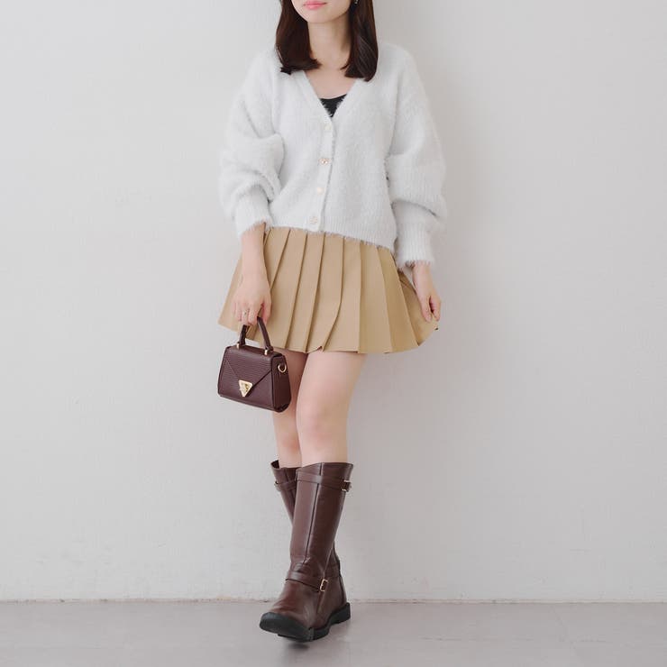 ラメフェザー色々釦カーディガン | RMAF　NICE CLAUP / OLIVE des OLIVE | 詳細画像15 