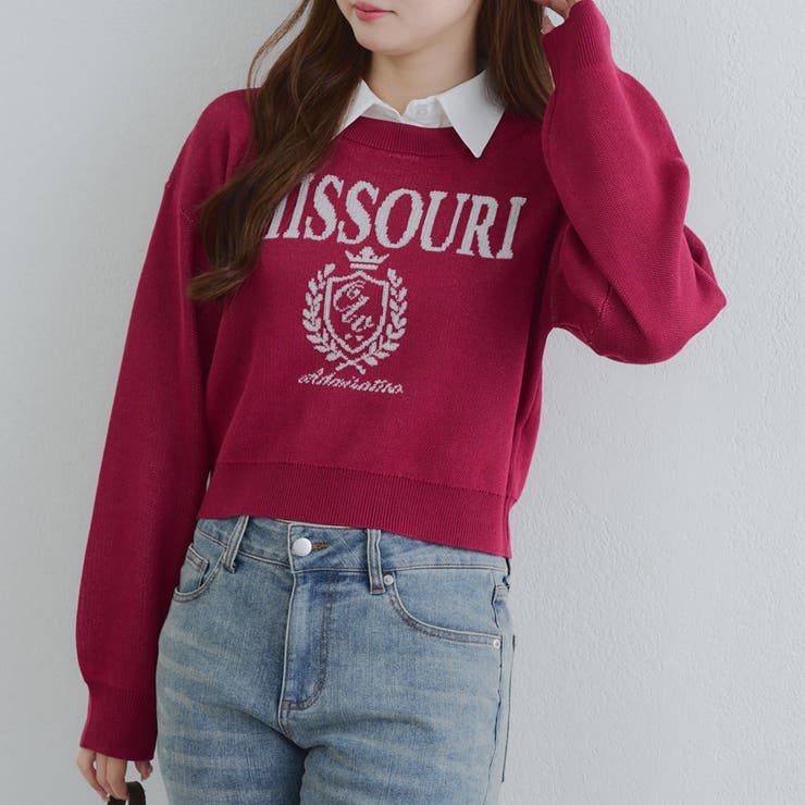 ボルドー | ドッキングロゴプルオーバー | RMAF　NICE CLAUP / OLIVE des OLIVE