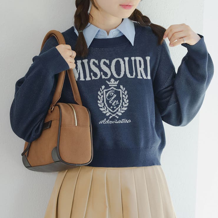 ネイビー | ドッキングロゴプルオーバー | RMAF　NICE CLAUP / OLIVE des OLIVE