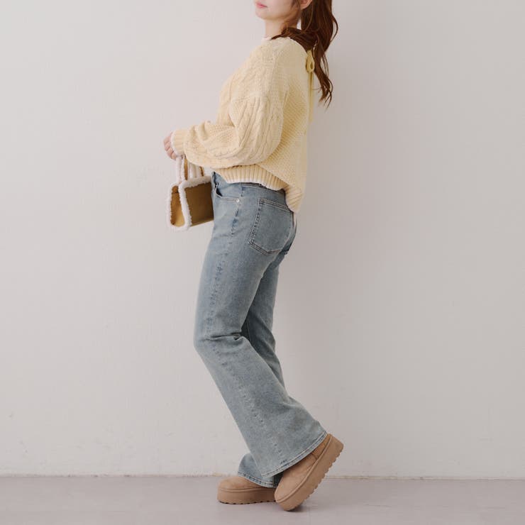 ベロアモールケーブルプルオーバー | RMAF　NICE CLAUP / OLIVE des OLIVE | 詳細画像26 