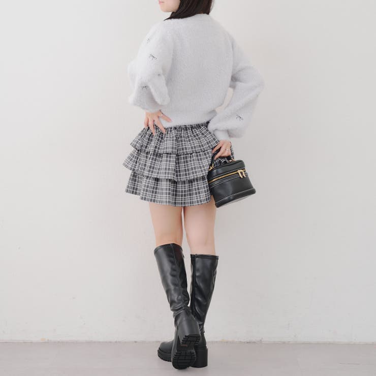 リボン刺しゅうフェザープルオーバー | RMAF　NICE CLAUP / OLIVE des OLIVE | 詳細画像9 