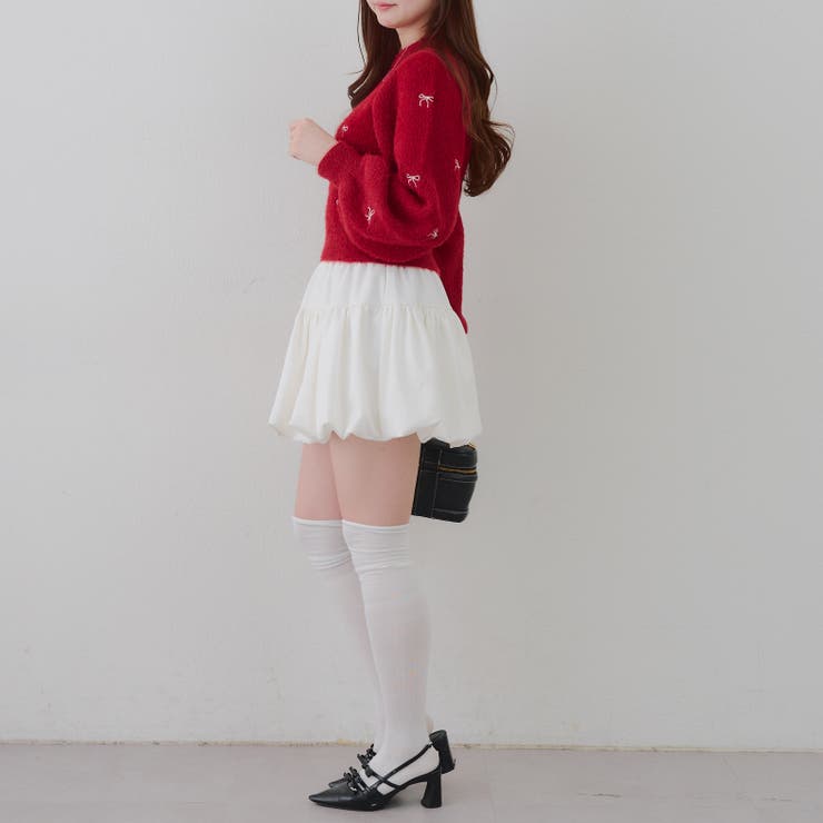 リボン・ハート刺しゅうフェザープルオーバー | RMAF　NICE CLAUP / OLIVE des OLIVE | 詳細画像34 