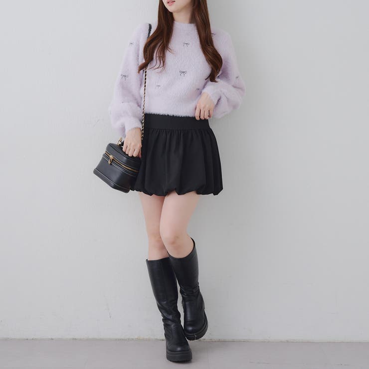 リボン・ハート刺しゅうフェザープルオーバー | RMAF　NICE CLAUP / OLIVE des OLIVE | 詳細画像18 