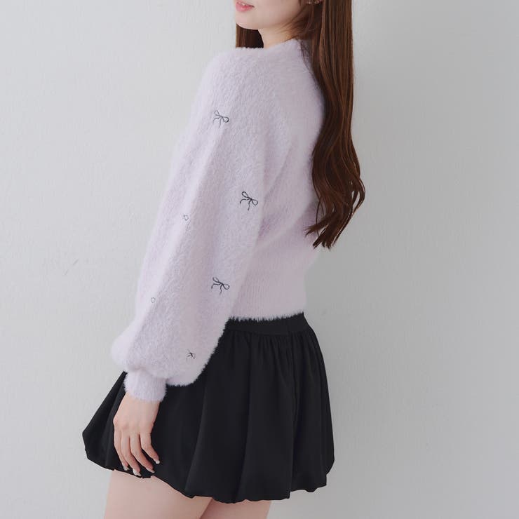 リボン・ハート刺しゅうフェザープルオーバー | RMAF　NICE CLAUP / OLIVE des OLIVE | 詳細画像16 