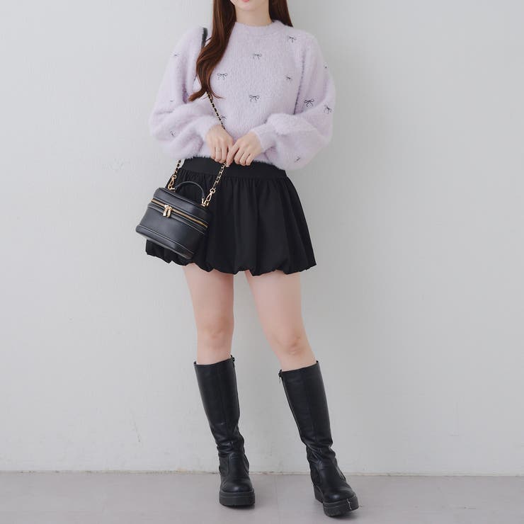 リボン・ハート刺しゅうフェザープルオーバー | RMAF　NICE CLAUP / OLIVE des OLIVE | 詳細画像17 