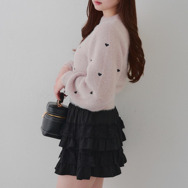 リボン・ハート刺しゅうフェザープルオーバー | RMAF　NICE CLAUP / OLIVE des OLIVE | 詳細画像43 