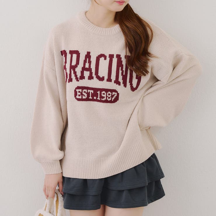 Lベージュ | マットモールロゴプルオーバー | RMAF　NICE CLAUP / OLIVE des OLIVE