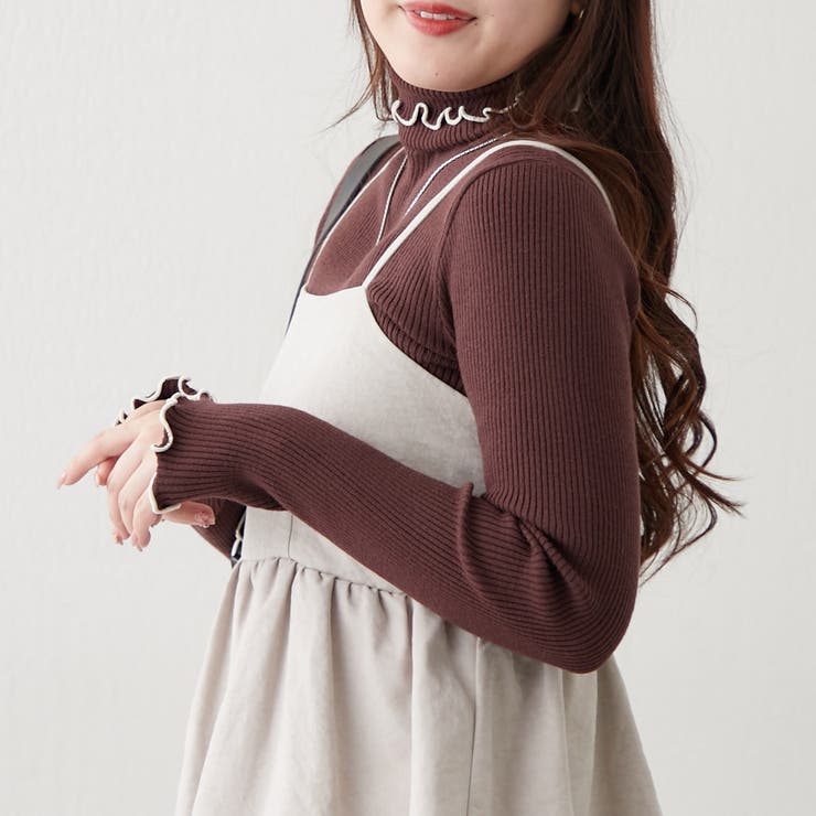 メロータートルリブニット | RMAF　NICE CLAUP / OLIVE des OLIVE | 詳細画像14 