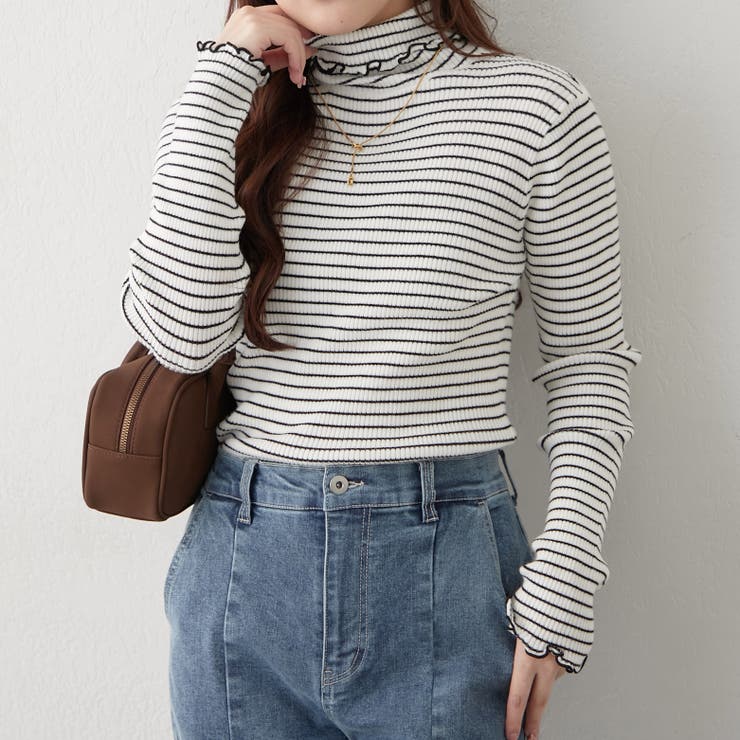 メロータートルリブニット | RMAF　NICE CLAUP / OLIVE des OLIVE | 詳細画像21 