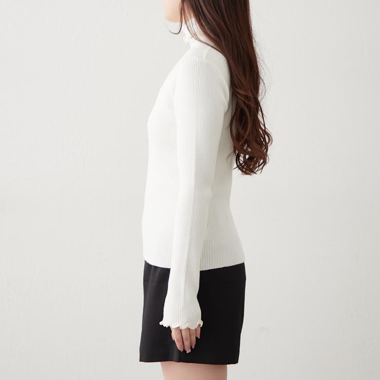 メロータートルリブニット | RMAF　NICE CLAUP / OLIVE des OLIVE | 詳細画像29 