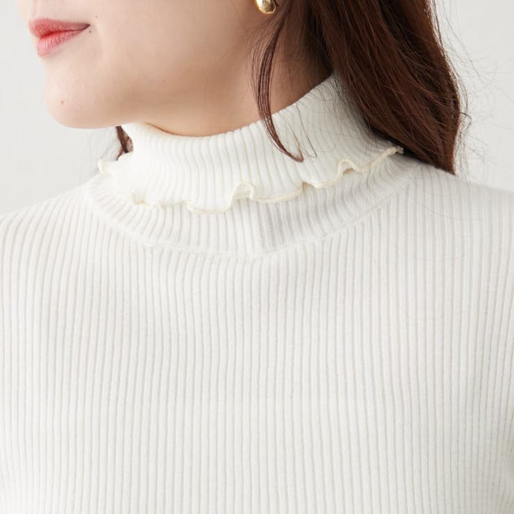 メロータートルリブニット | RMAF　NICE CLAUP / OLIVE des OLIVE | 詳細画像31 